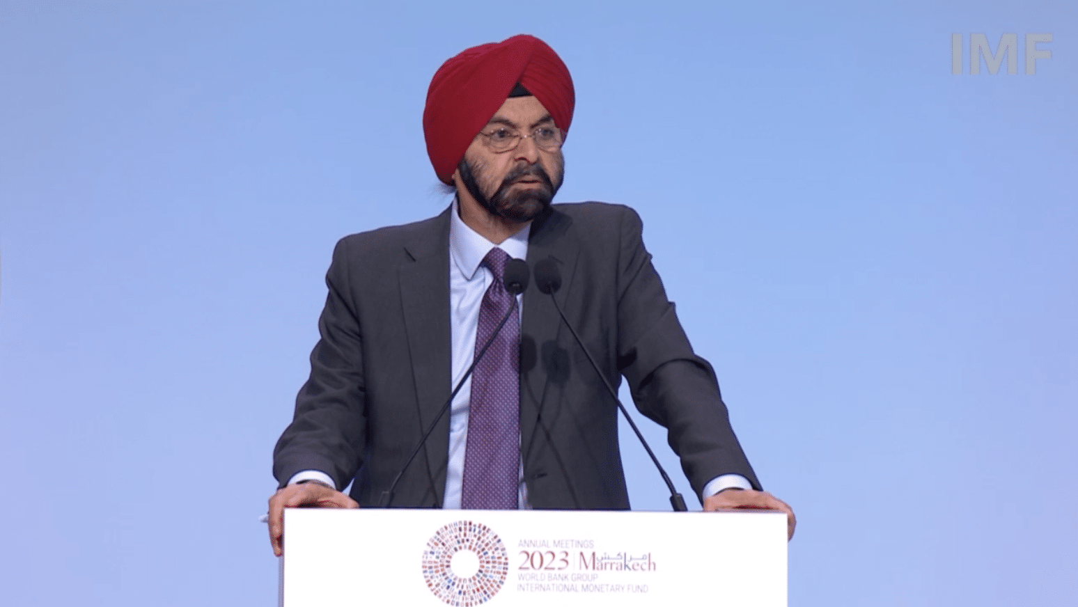 Aux assemblées annuelles du FMI et de la Banque Mondiale, Ajay Banga évoque la situation critique de l’Afrique Subsaharienne 