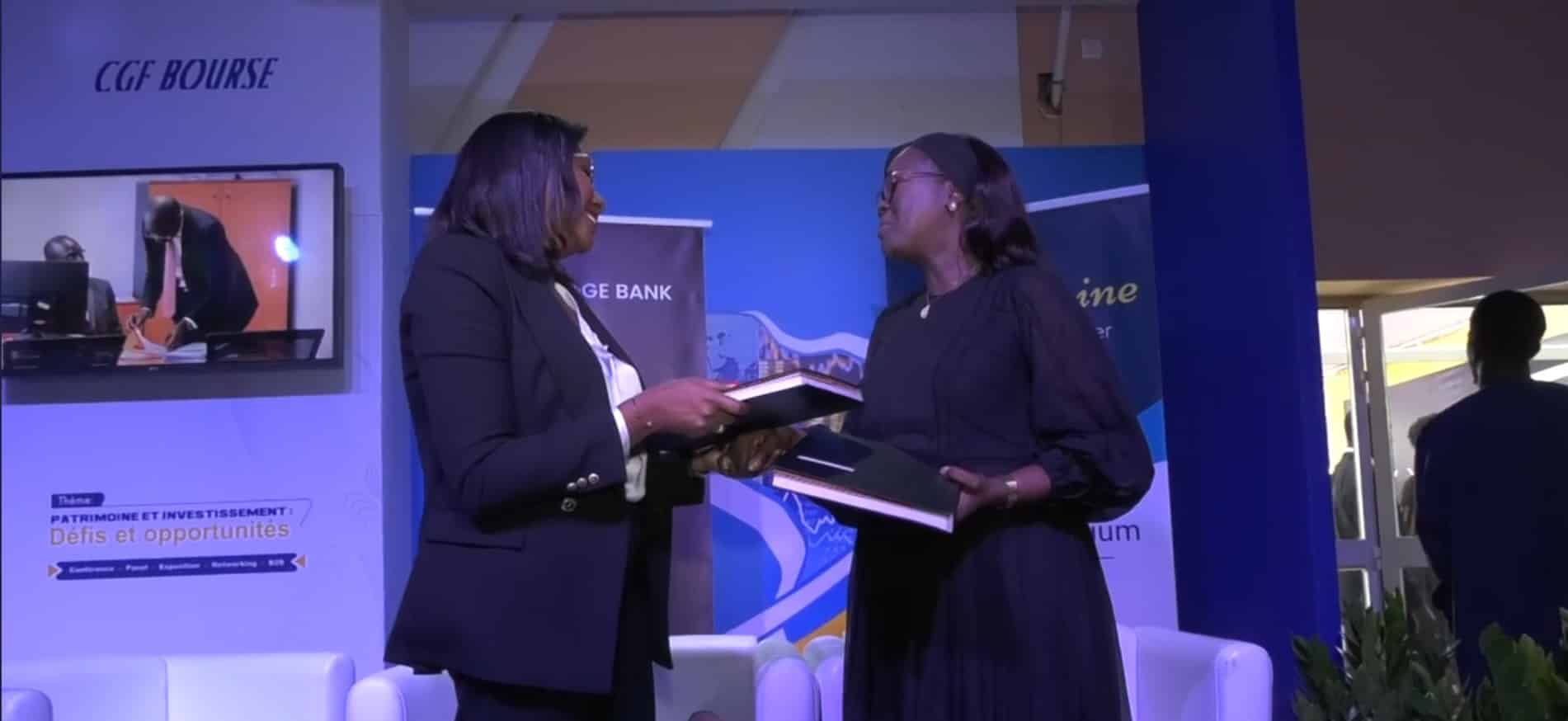 FPI 2023 : CGF Bourse et Bridge Bank Sénégal signent une convention de partenariat