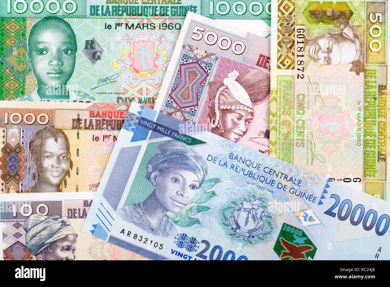 Guinée : Détérioration de 5 411,5 milliards de francs guinéen du solde commercial à fin août 2023