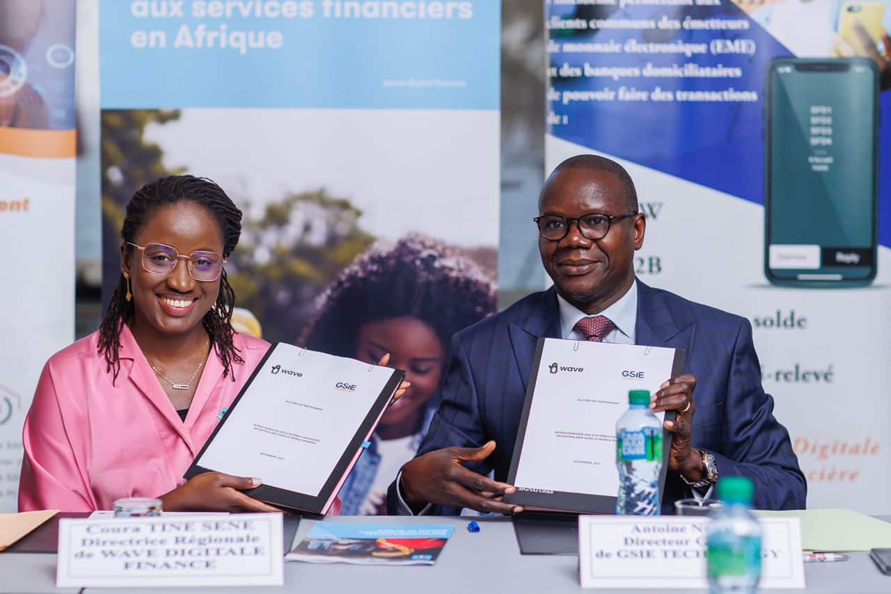 Sénégal: Accord entre Wave et GSIE Technology pour l&rsquo;interconnexion des SFD dans le Mobile Banking
