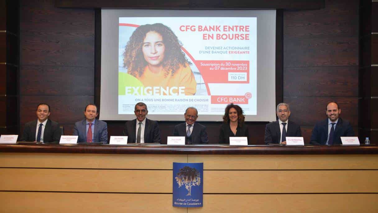 Maroc: CFG Bank en Bourse