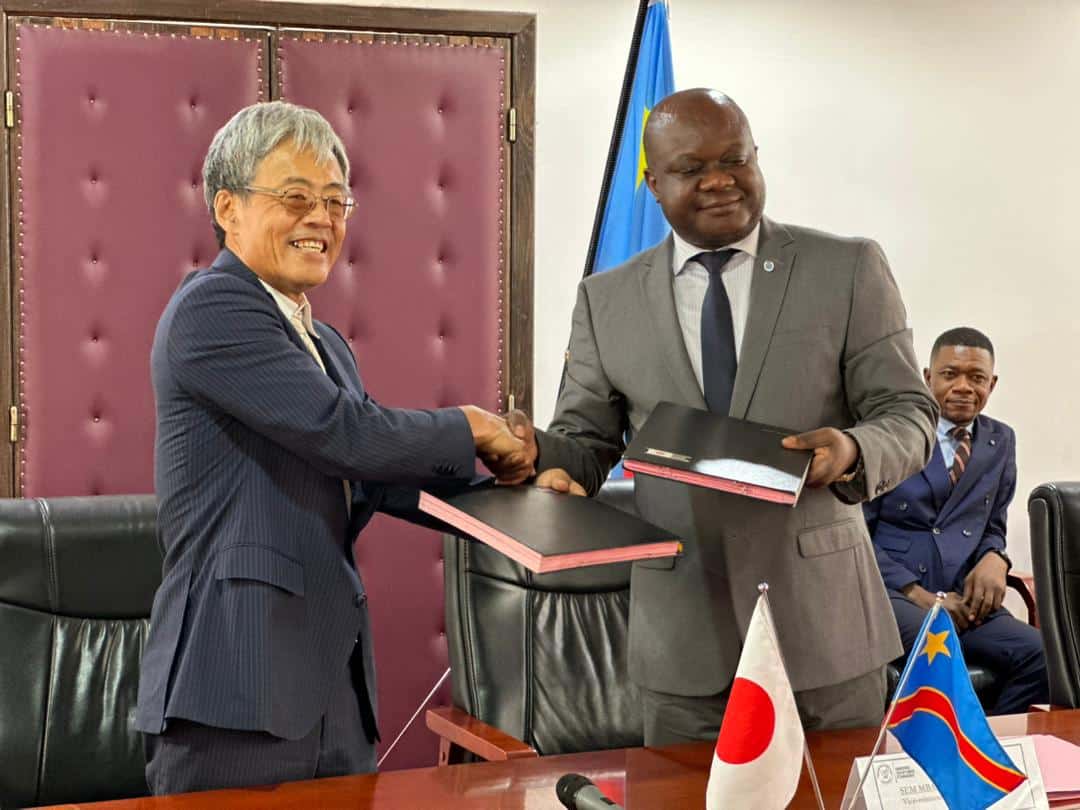 La RDC et le Japon concluent un accord de 18 millions USD pour la réalisation d&rsquo;un projet électrique