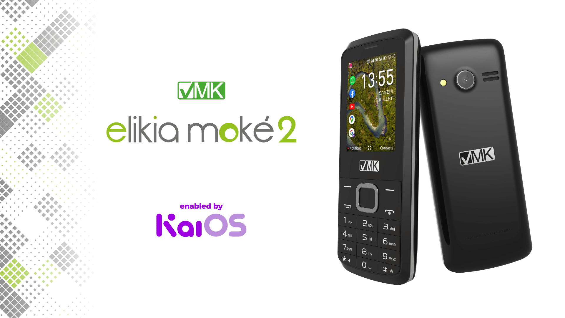 VMK dévoile Elikia Moké 2, son nouveau téléphone
