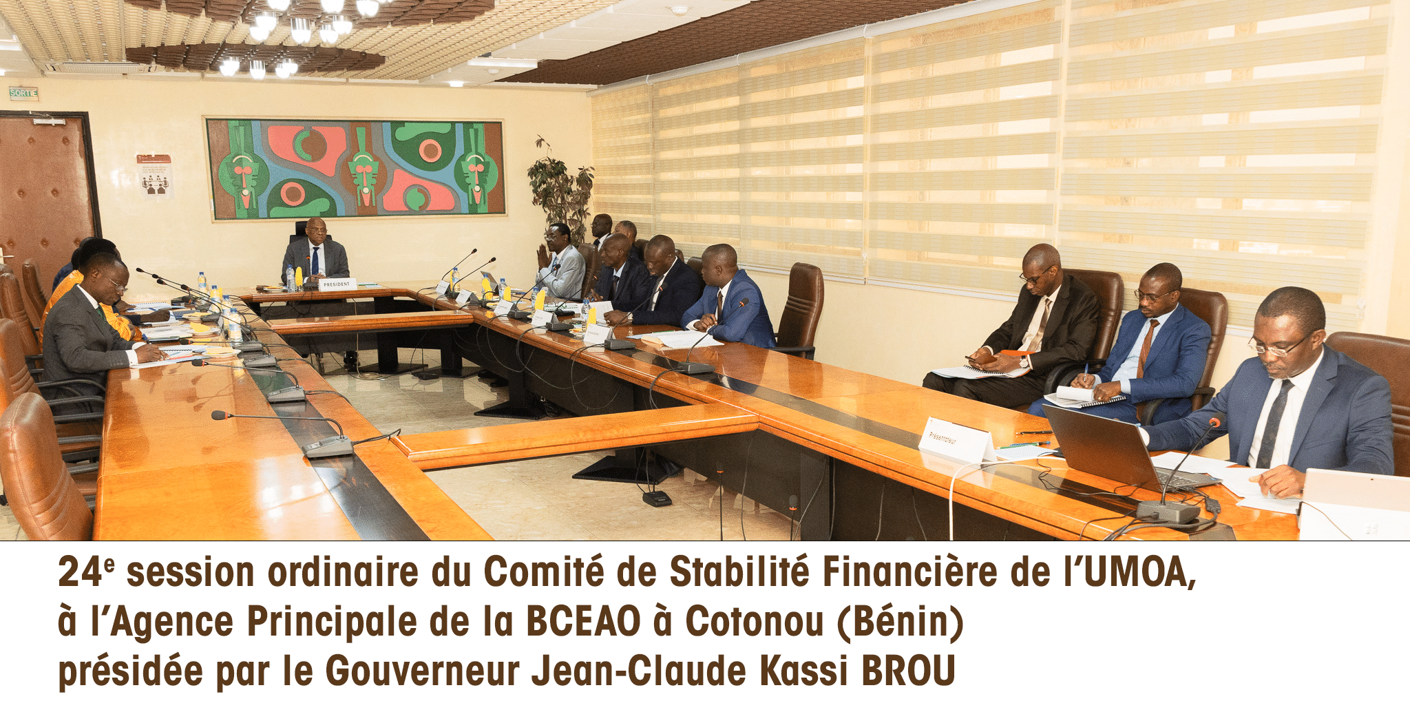 Communiqué de presse de la 24e Session Ordinaire du Comite de Stabilité Financière (CSF-UMOA)