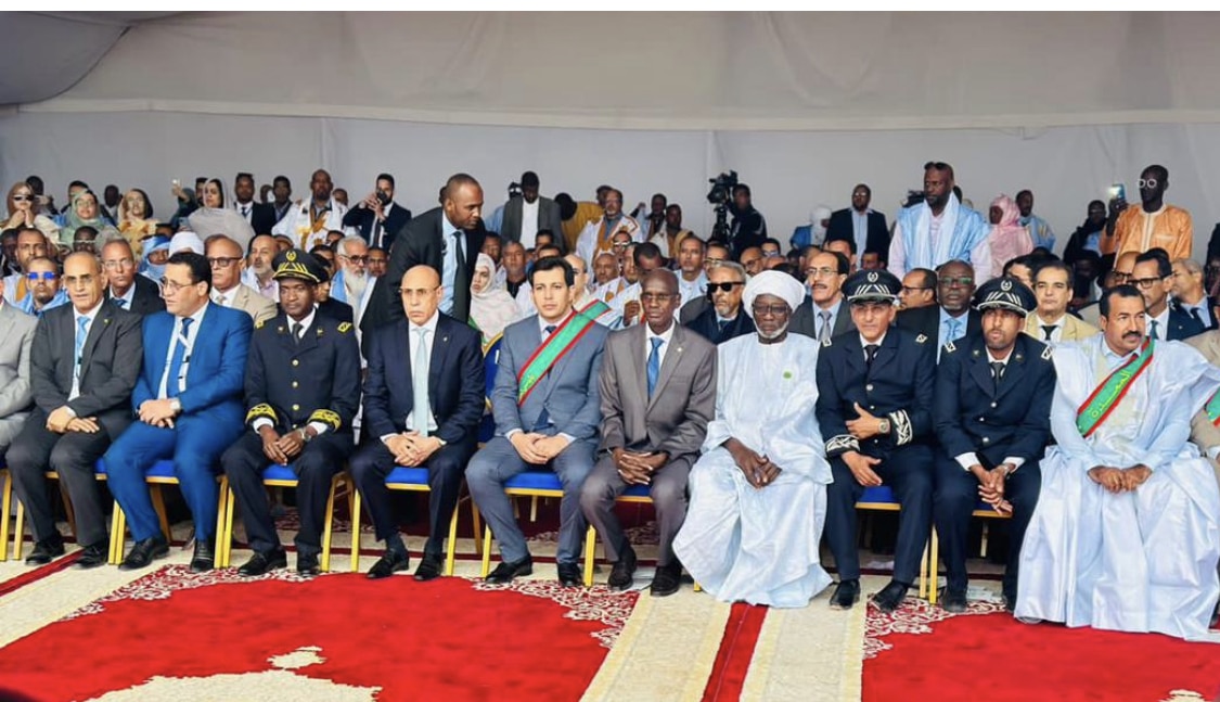Mauritanie : Mohammed Ould Ghazouani inaugure des installations au port de Tanit