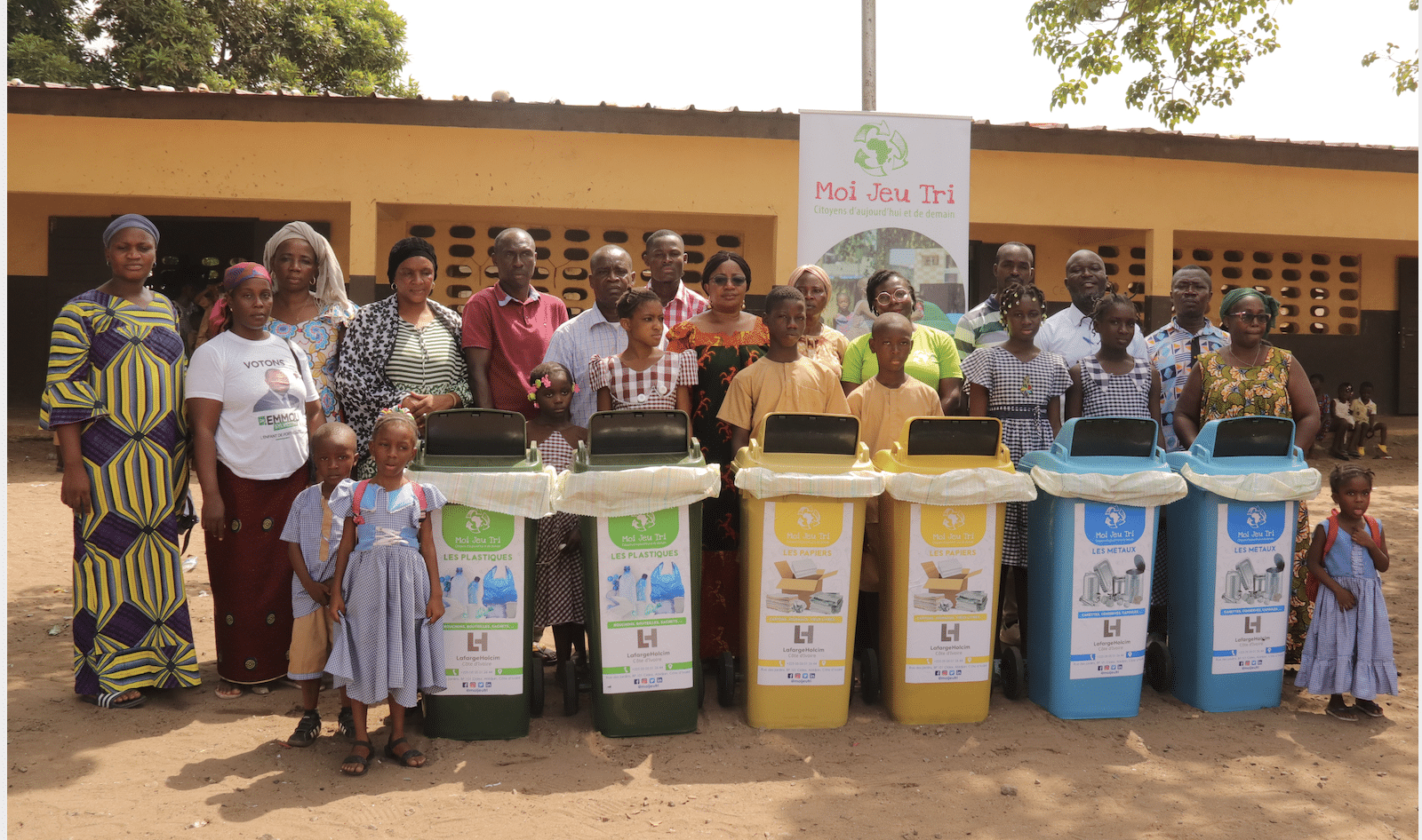 LafargeHolcim Côte d’Ivoire lance un programme de lutte contre l’insalubrité en milieu scolaire