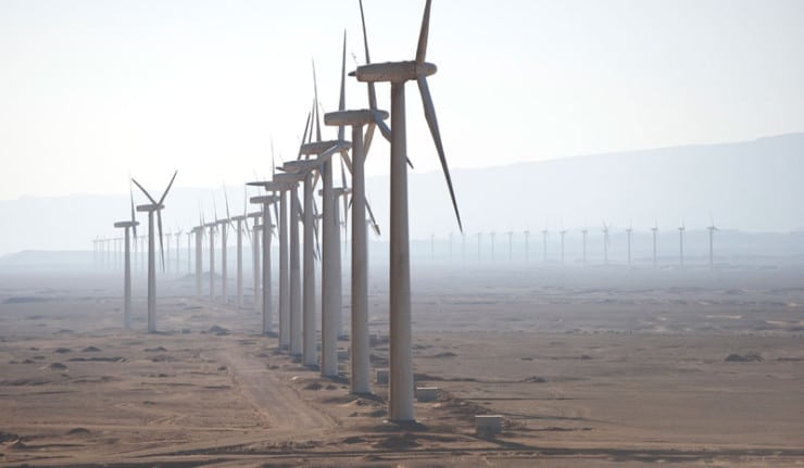 Égypte: la BERD injecte 75 millions USD dans le parc éolien du golfe de Suez