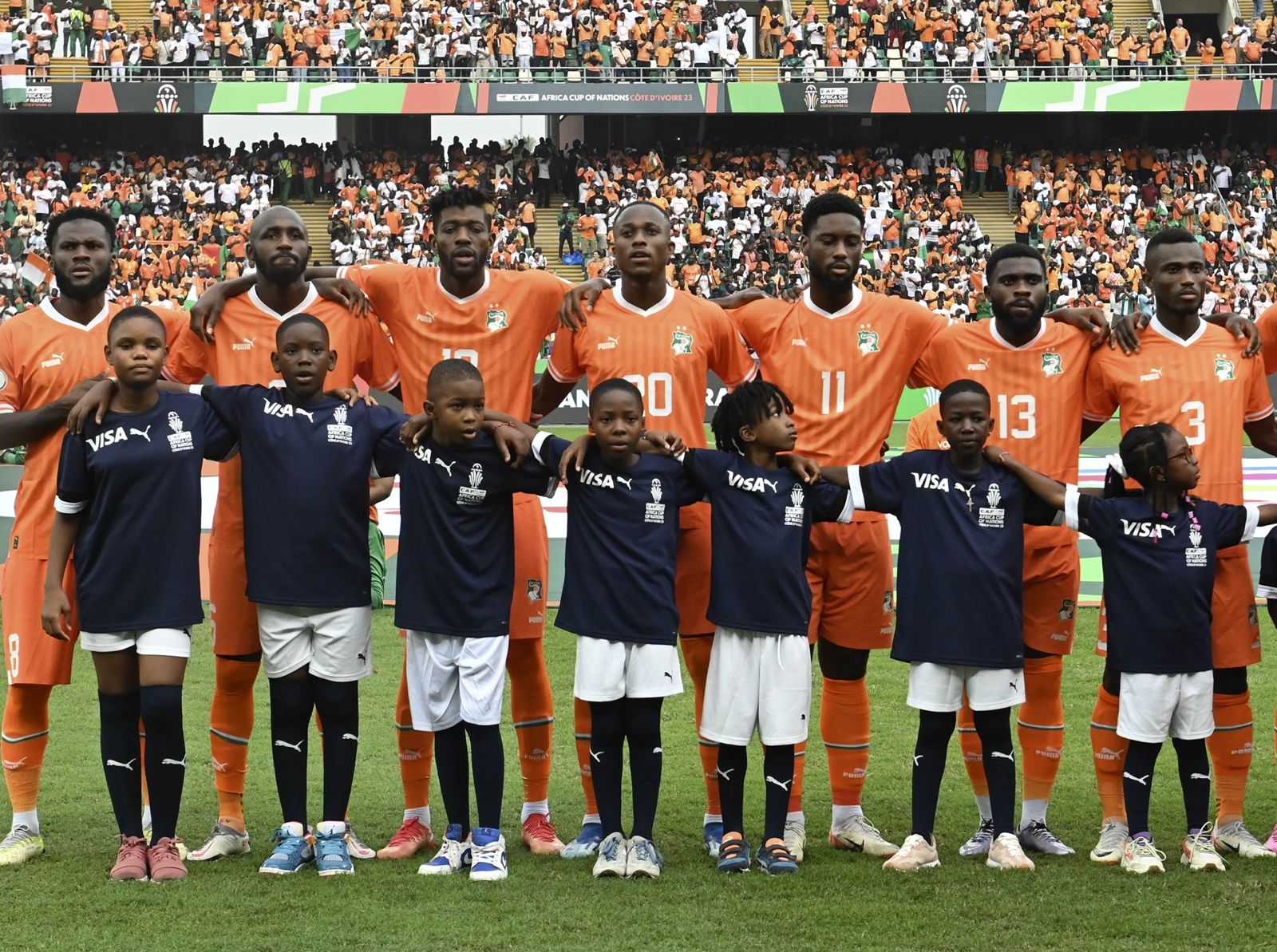 Le programme Visa Player Escort réalise les rêves d’enfants ivoiriens