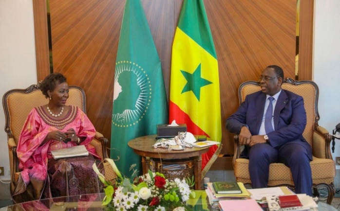Louise Mushikiwabo à Dakar pour s’entretenir avec le Président Macky Sall sur la situation politique du Sénégal