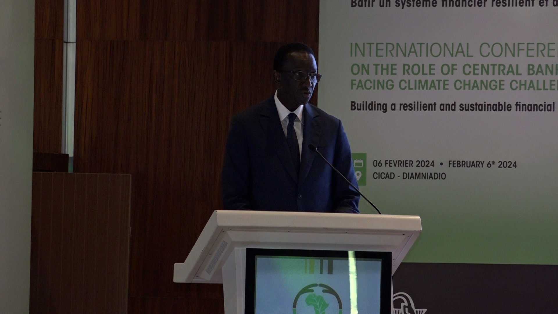 Conférence internationale de la BCEAO sur le changement climatique : Amadou Ba appelle à l’action