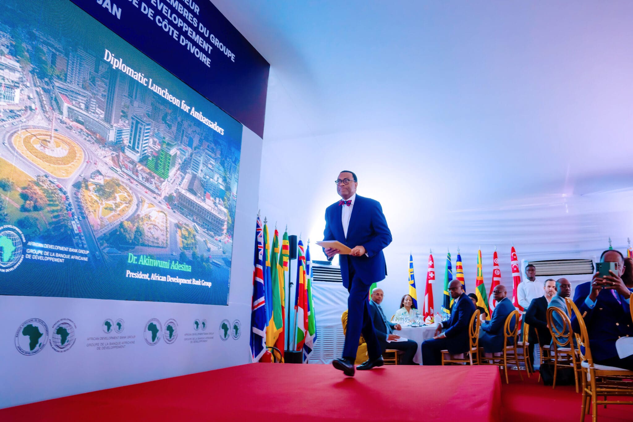 Akinwumi Adesina partage les progrès et perspectives de la BAD avec les ambassadeurs des pays membres accrédités en Côte d’Ivoire