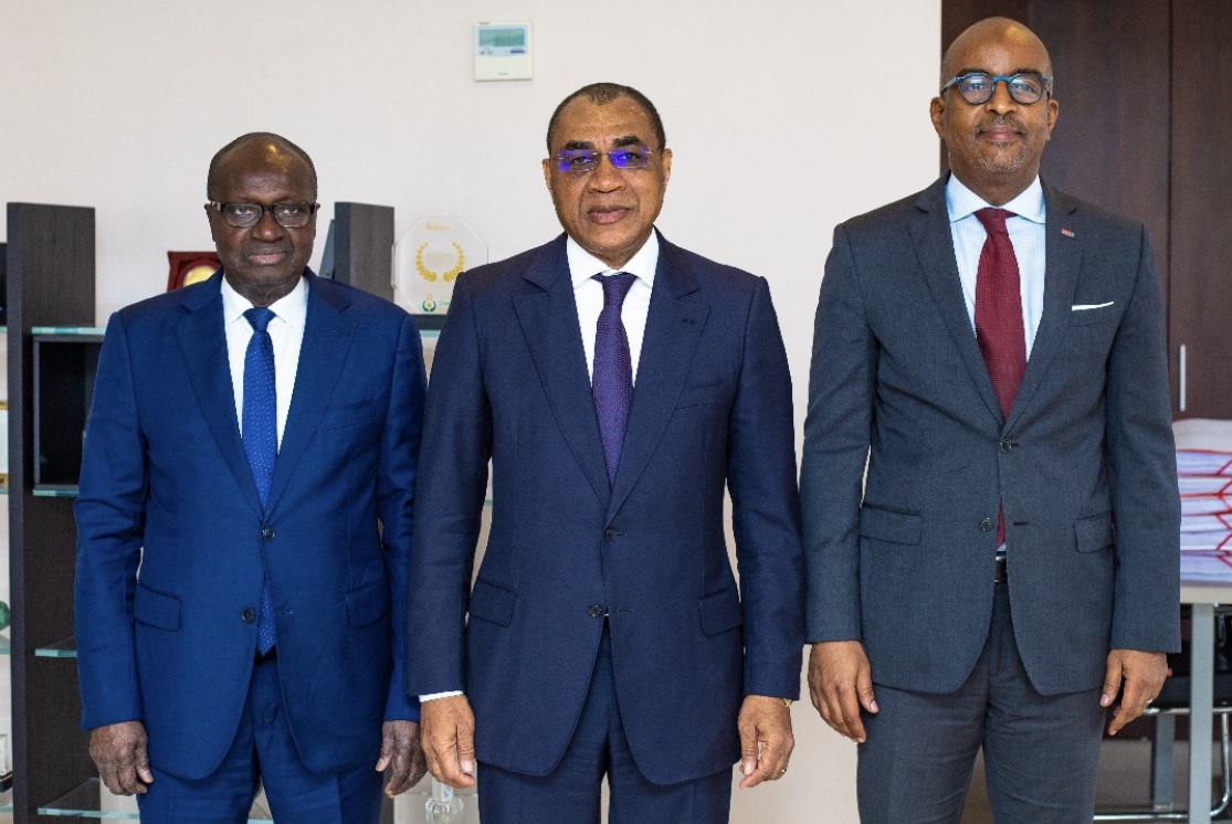 Le PCA et le DG du DC/BR reçus par le Président du Conseil des Ministres de l&rsquo;UEMOA et Ministre des Finances et du Budget de Côte d’Ivoire