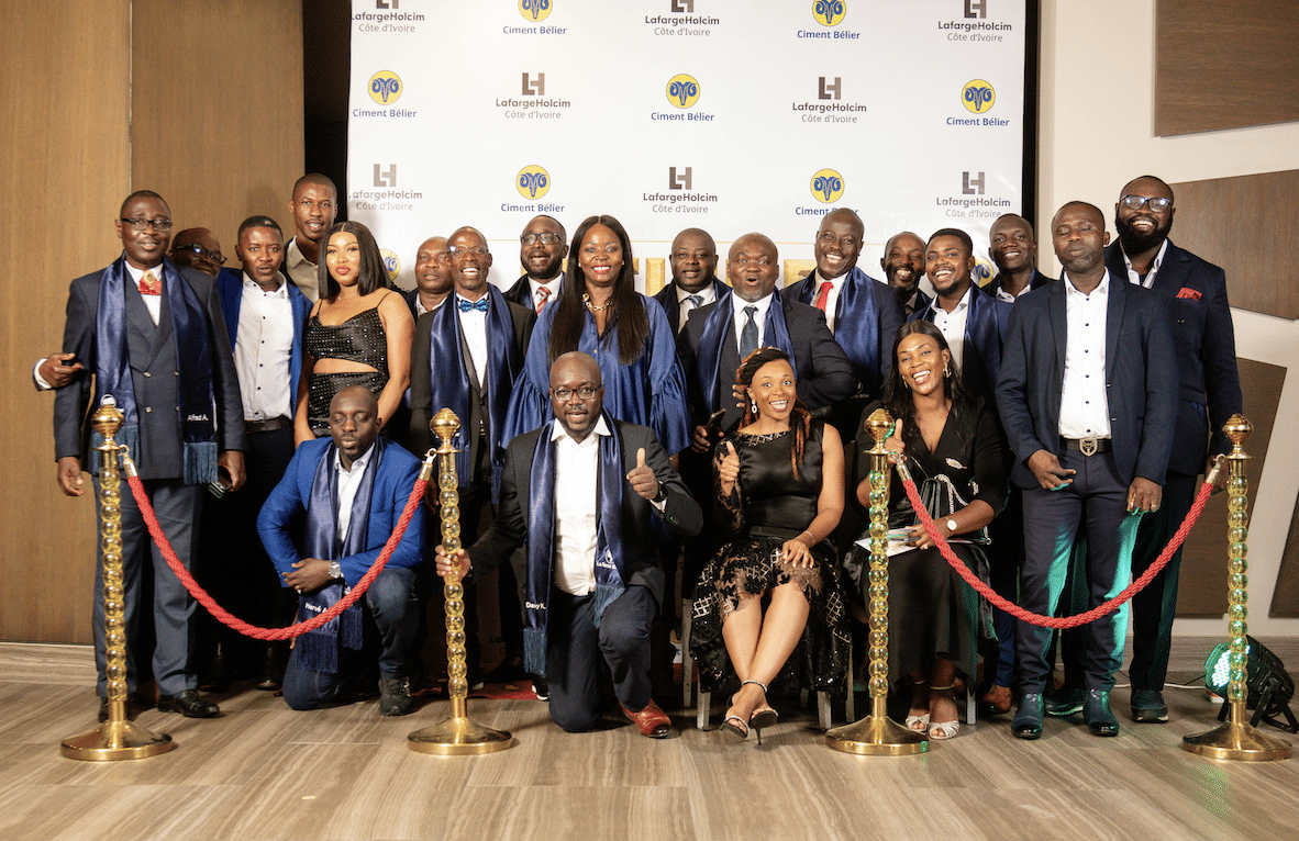 LafargeHolcim Côte d’Ivoire organise une cérémonie de distinction pour ses clients.