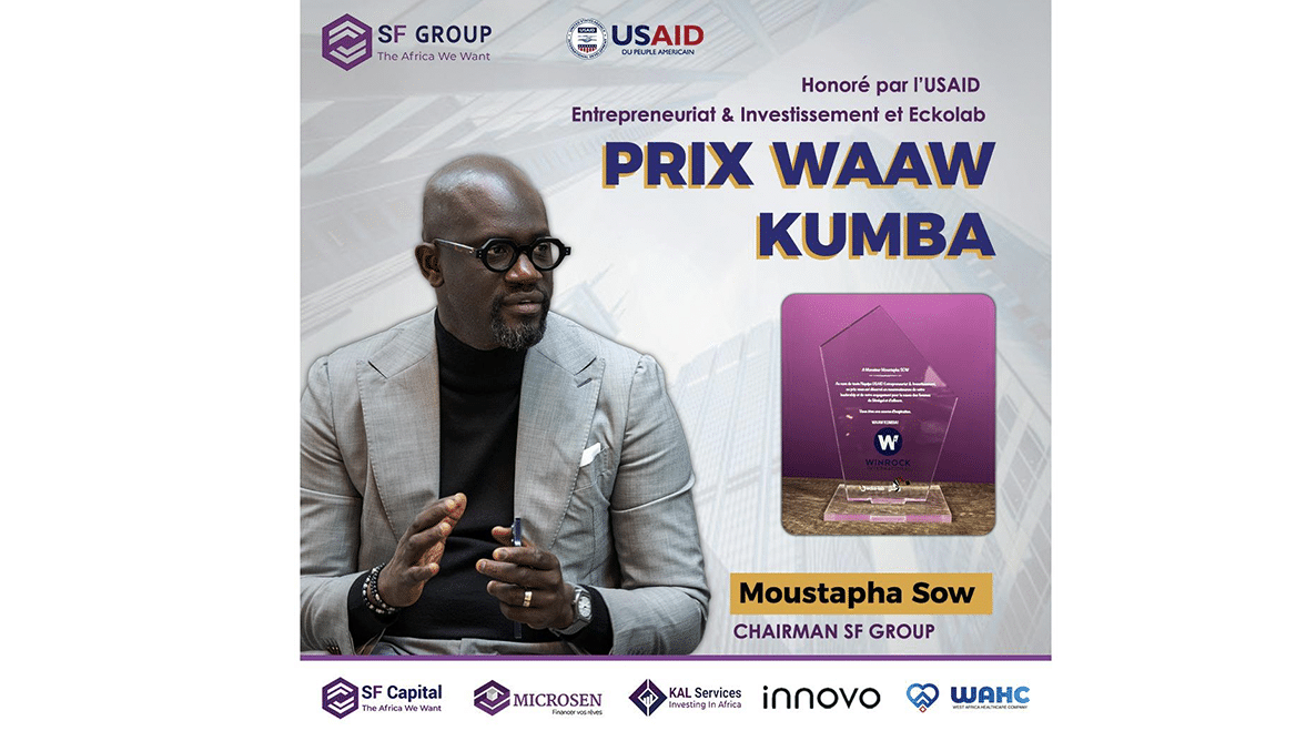 PRIX WAW KUMBA: Moustapha Sow primé pour son engagement auprès des femmes