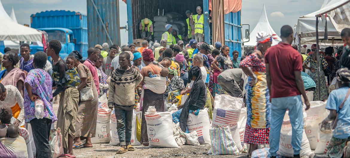 Le PAM lance un appel au secours de 425 millions USD pour fournir une aide alimentaire vitale aux populations dans l’est de la RDC