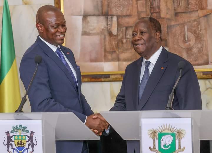 Sanctions de l’UA contre le Gabon : Brice Olingui Nguéma sollicite Alassane Ouattara