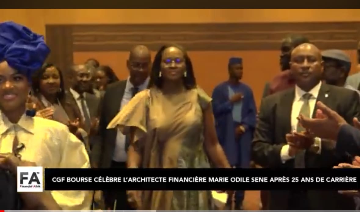 CGF Bourse célèbre le départ de Marie Odile Sene, après 25 ans de carrière