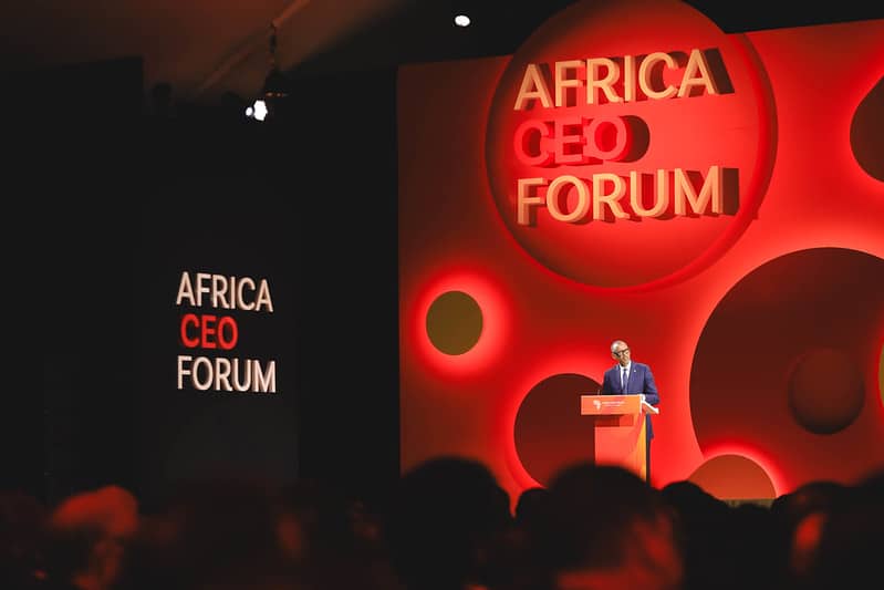 « L’Afrique n’a pas besoin de demander une place autour de la table », déclare Paul Kagamé à l&rsquo;ouverture de l’Africa CEO Forum