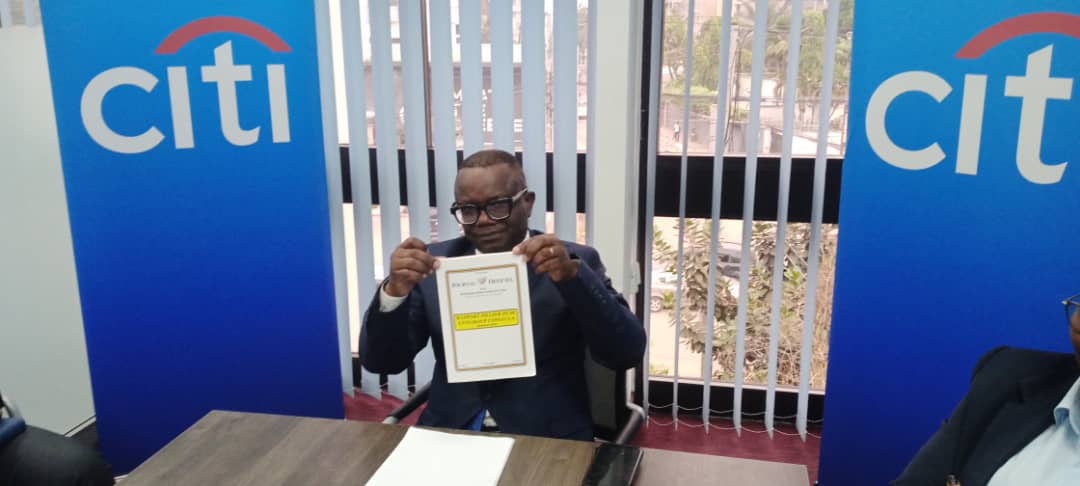 RDC : le total bilan de Citigroup Congo en baisse de 4% au 31 décembre 2023