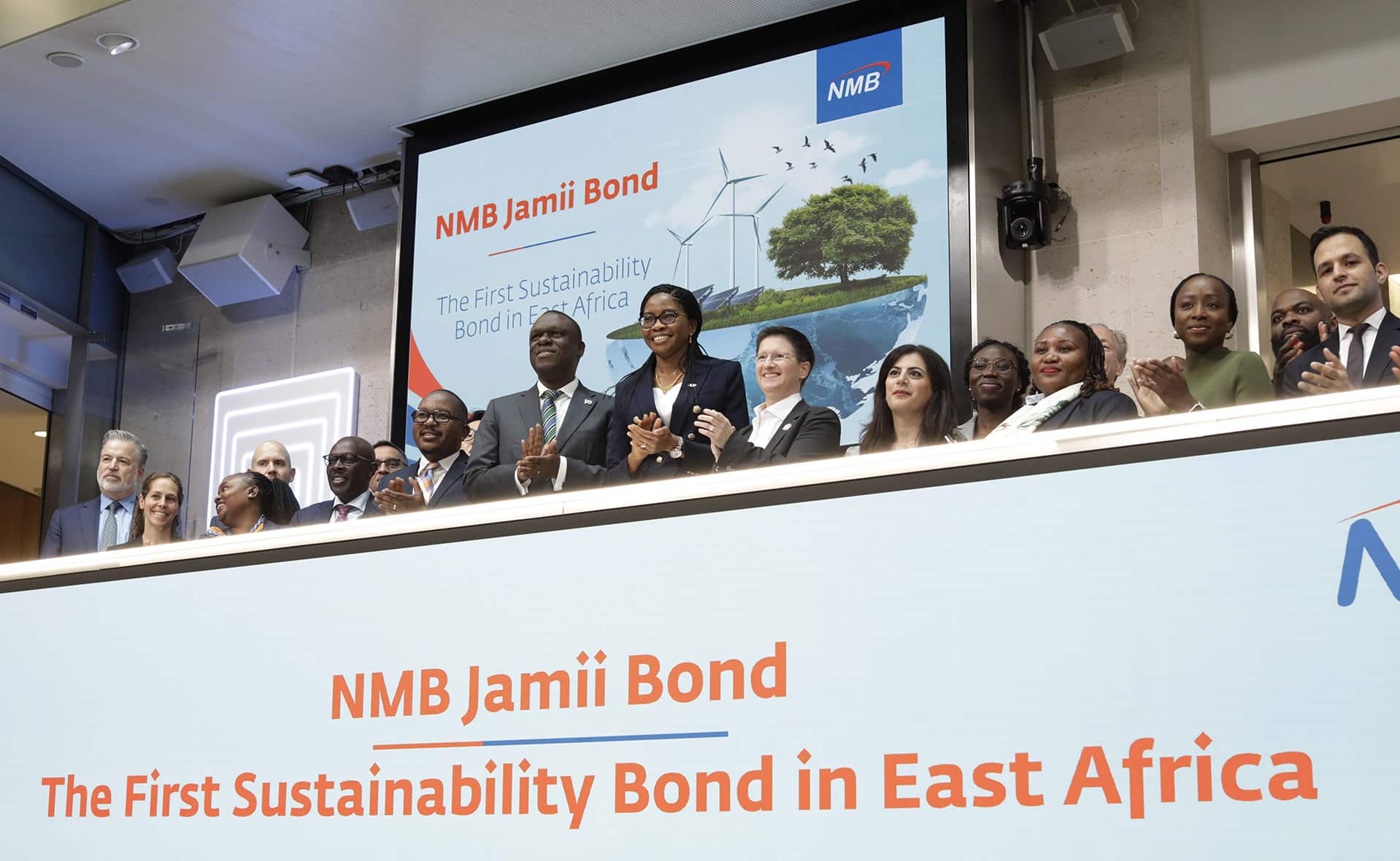 À la Bourse de Londres, cotation de l’obligation de durabilité de la Banque tanzanienne NMB (NMB)
