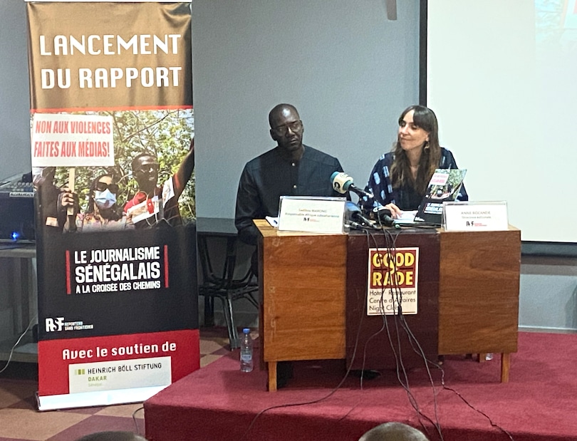 Le Senegal rétrogradé à la 94e place du classement mondial de liberté de la presse de Reporters sans frontières