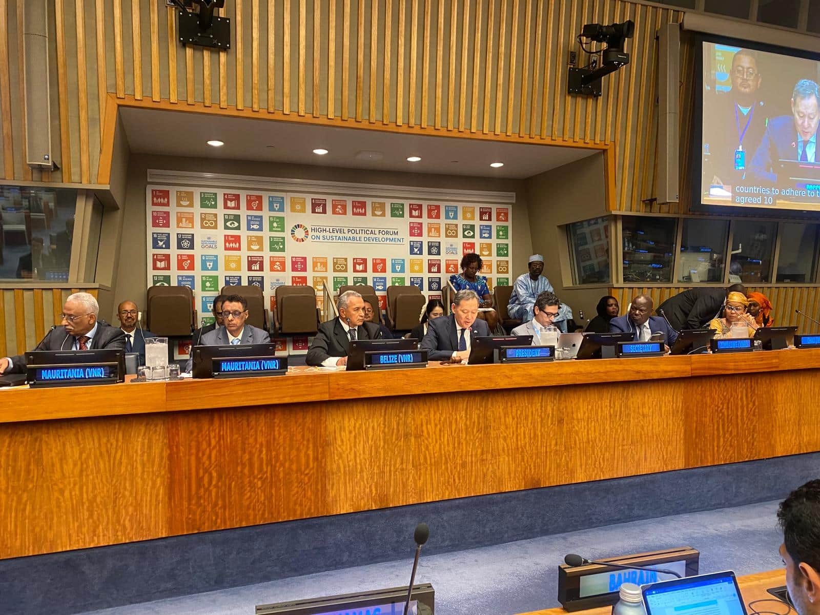 Mauritanie : les progrès en matière de développement durable exposés au Forum de New York
