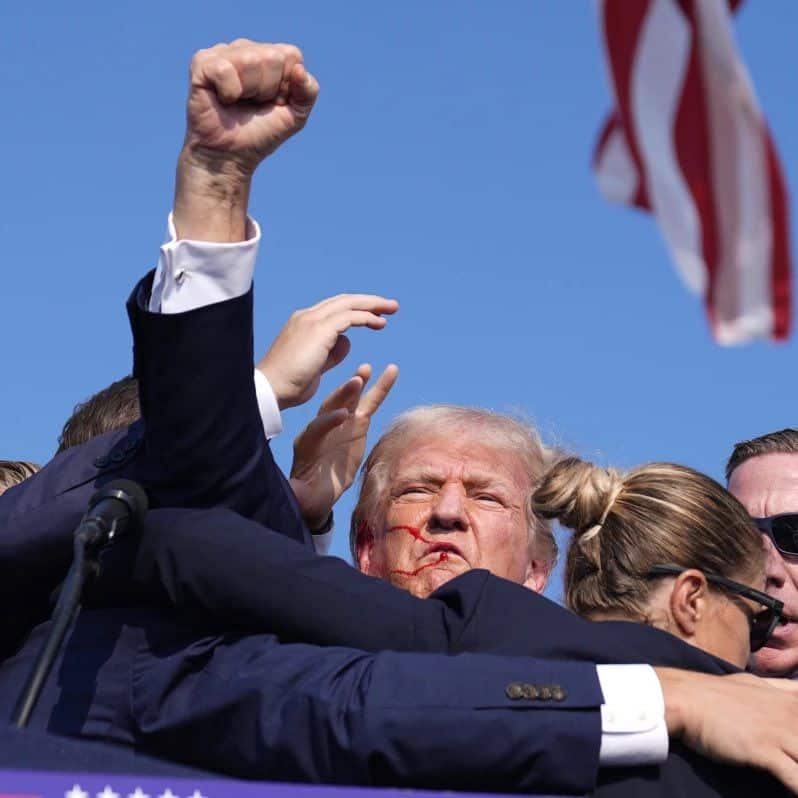 Etats Unis : Donald Trump blessé dans une fusillade en Pennsylvanie