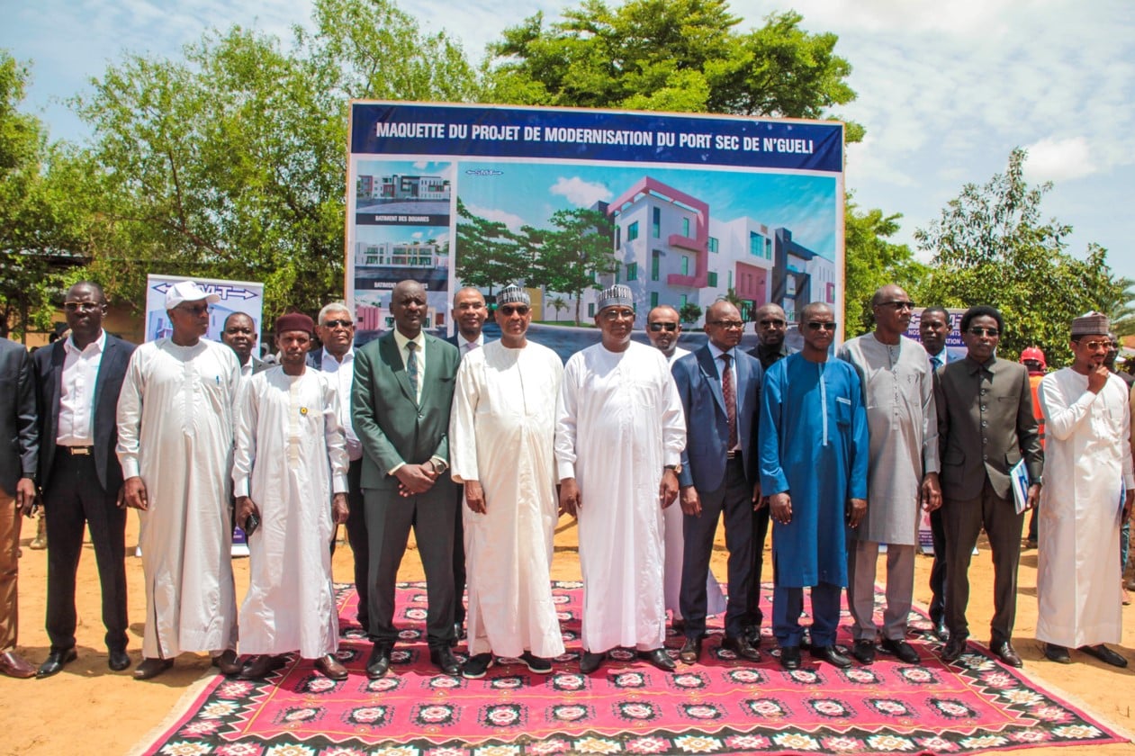 Lancement officiel par la SMT de la première phase des travaux de modernisation du port sec de N’Gueli à Ndjamena