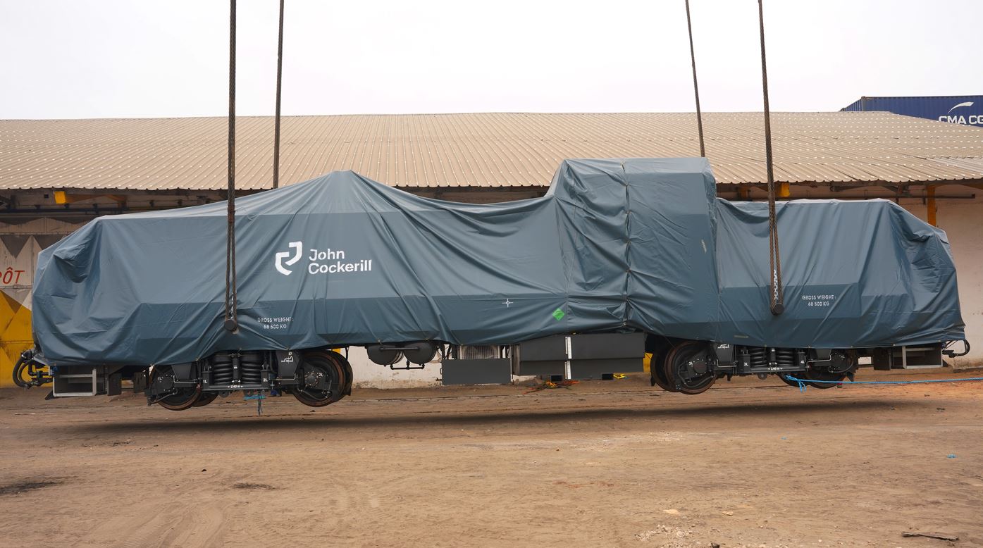 AGL réussit la manutention de 4 locomotives au Congo 