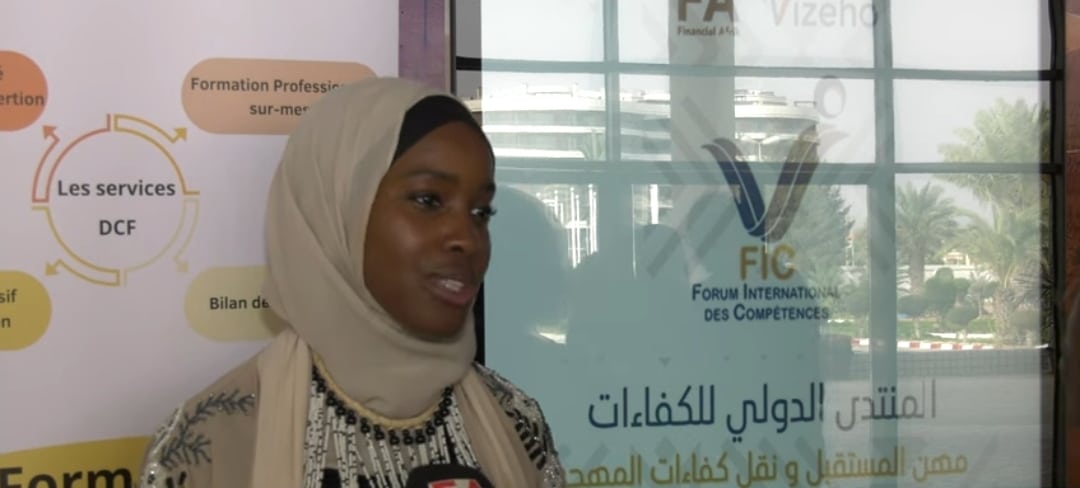 Au Forum international des compétences, Mariyame Banor parle de la place « cruciale » de la formation qualitative