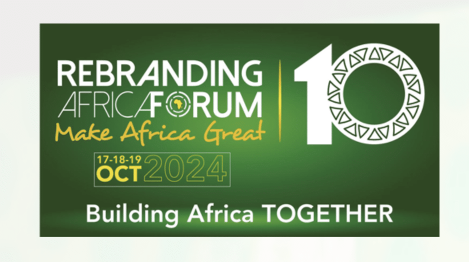 La 10ème Édition du Rebranding Africa Forum se tiendra à Bruxelles du 17 au 19 octobre 2024, avec pour pays à l’honneur la République Démocratique du Congo