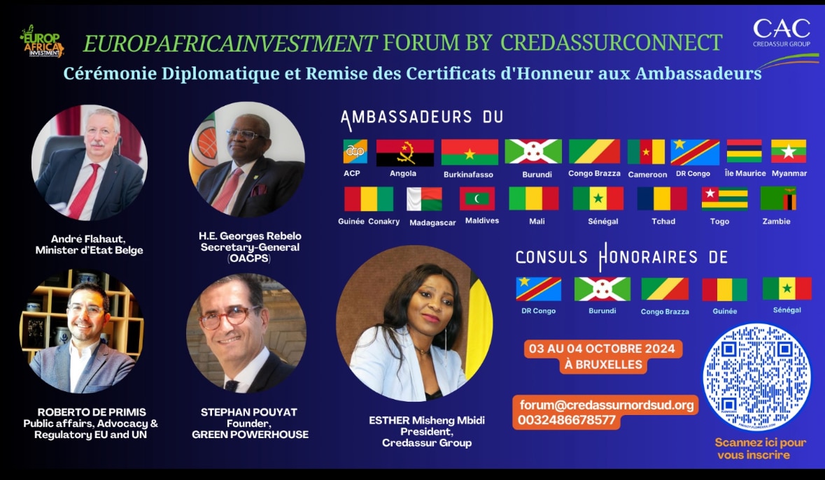 Forum EuropAfricaInvestment à Bruxelles :les têtes d’affiche