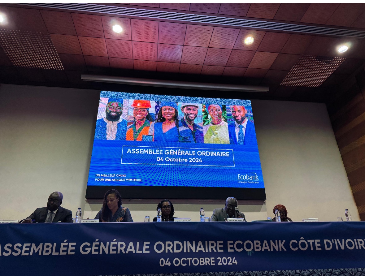 Ecobank Côte d&rsquo;Ivoire : les actionnaires valident le projet de Gender Bond sous réserve du visa du régulateur