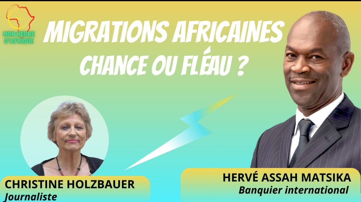 En direct, Mon Heure d’Afrique  : Hervé Assah Matsika face à Christine Holzbauer Gueye