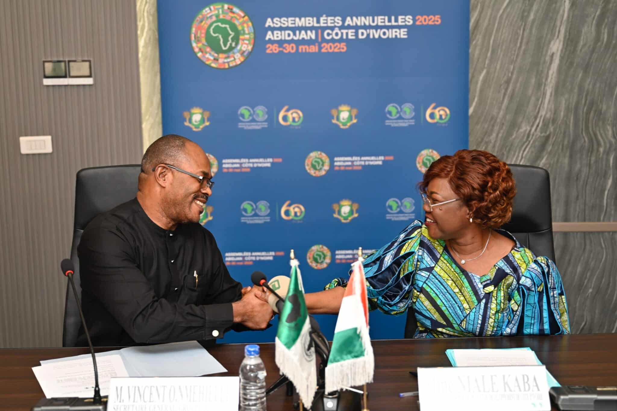 La Côte d’Ivoire et la BAD signent un protocole d’accord pour la tenue des Assemblées annuelles de 2025 à Abidjan