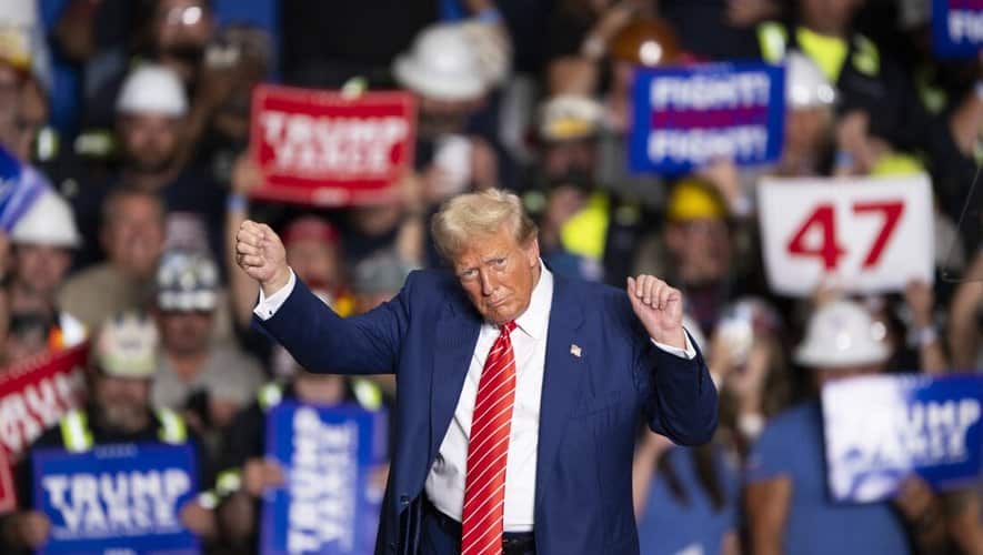 Présidentielle américaine : la vague Trump déferle sur Washington