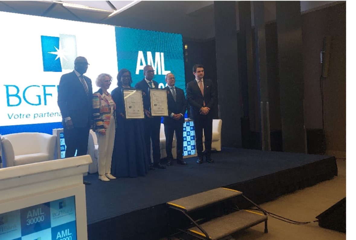 BGFIBank Sénégal obtient la certification AML 30000