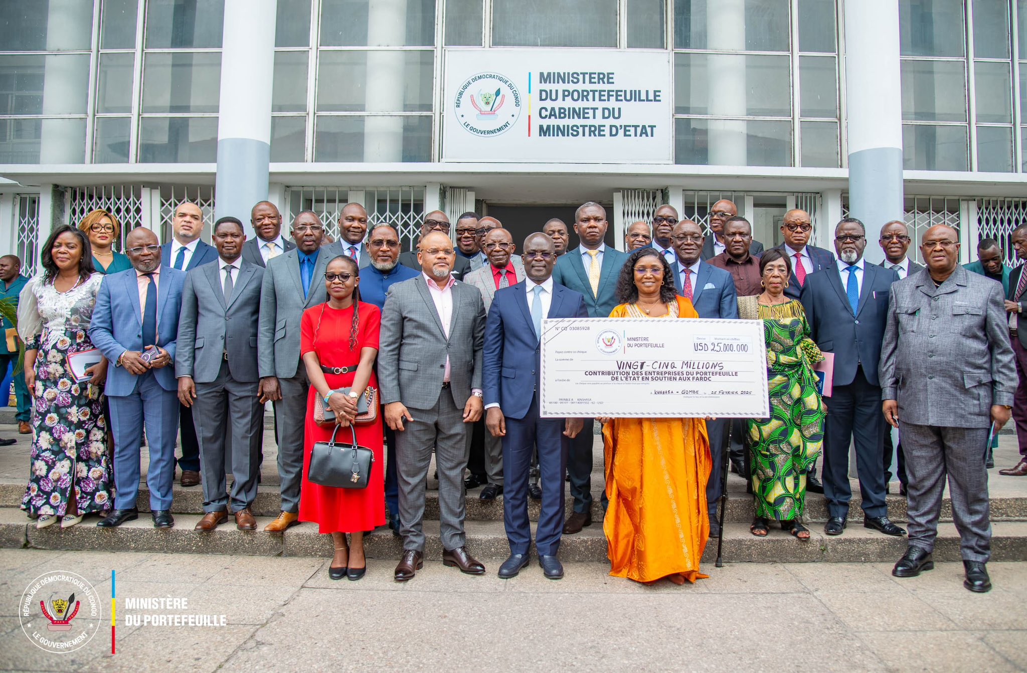 RDC : les entreprises publiques mobilisent 25 millions de dollars pour soutenir les FARDC face au M23