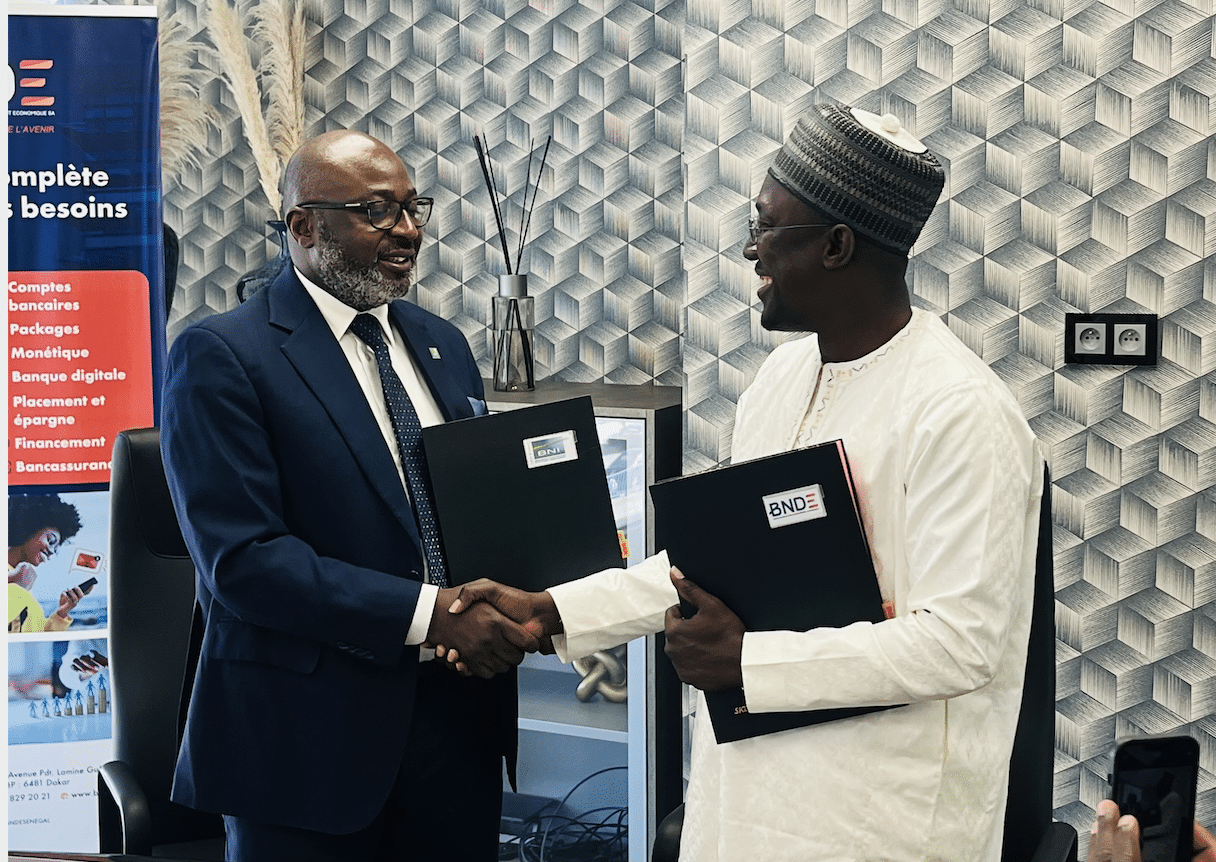 Signature d’une convention de partenariat entre la BNI et la BNDE : une alliance stratégique pour le financement du développement en Côte d’Ivoire et au Sénégal