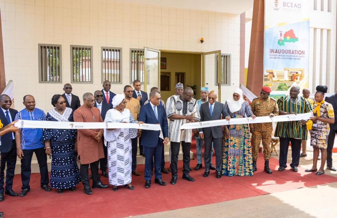 BCEAO : inauguration de l&rsquo;immeuble fonctionnel de l&rsquo;agence auxiliaire de Bobo-Dioulasso