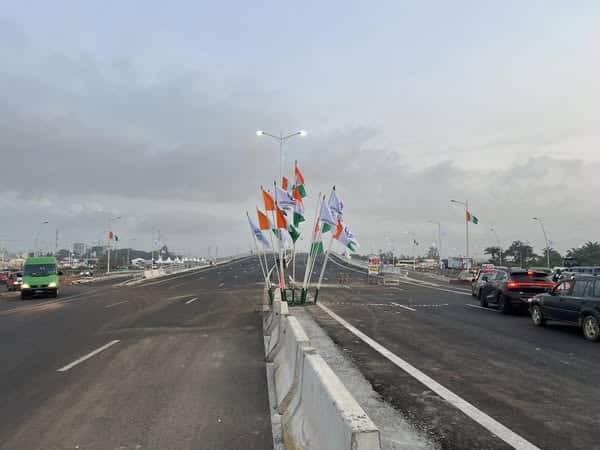Côte d’Ivoire : inauguration de l’échangeur du carrefour Akwaba