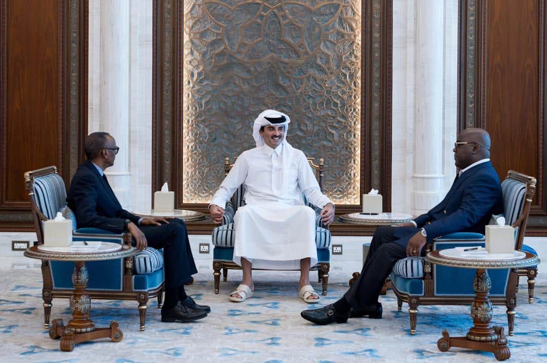 A Doha, Félix Tshisekedi et Paul Kagame en discussions pour la paix dans l’est de la RDC