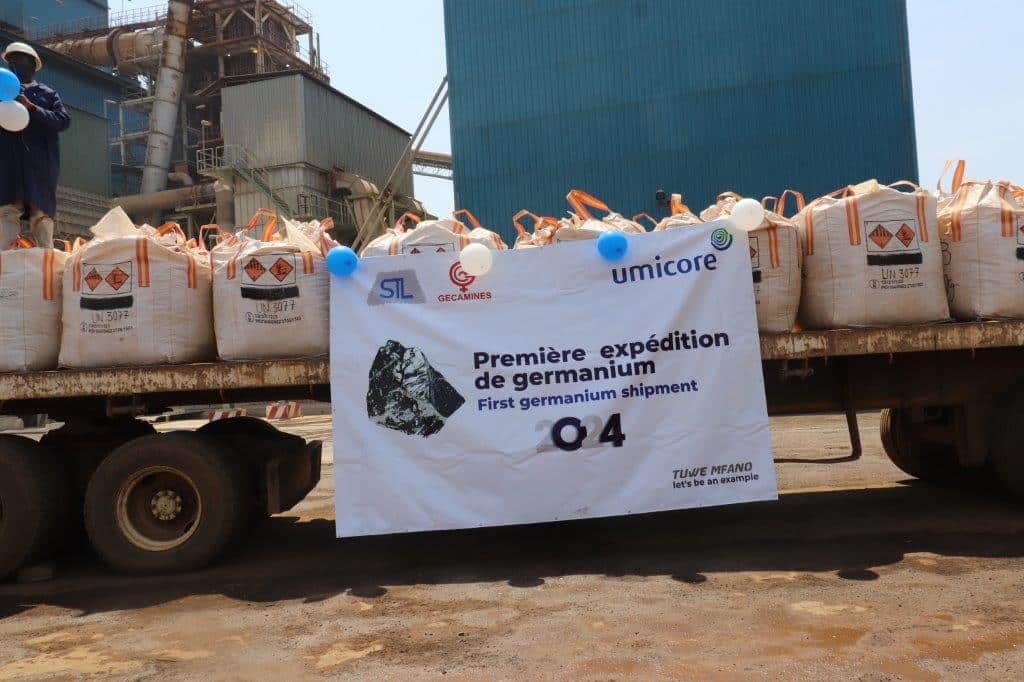 RDC : en attendant le deal américain, la Gecamines exporte ce minerais rare vers l’Europe