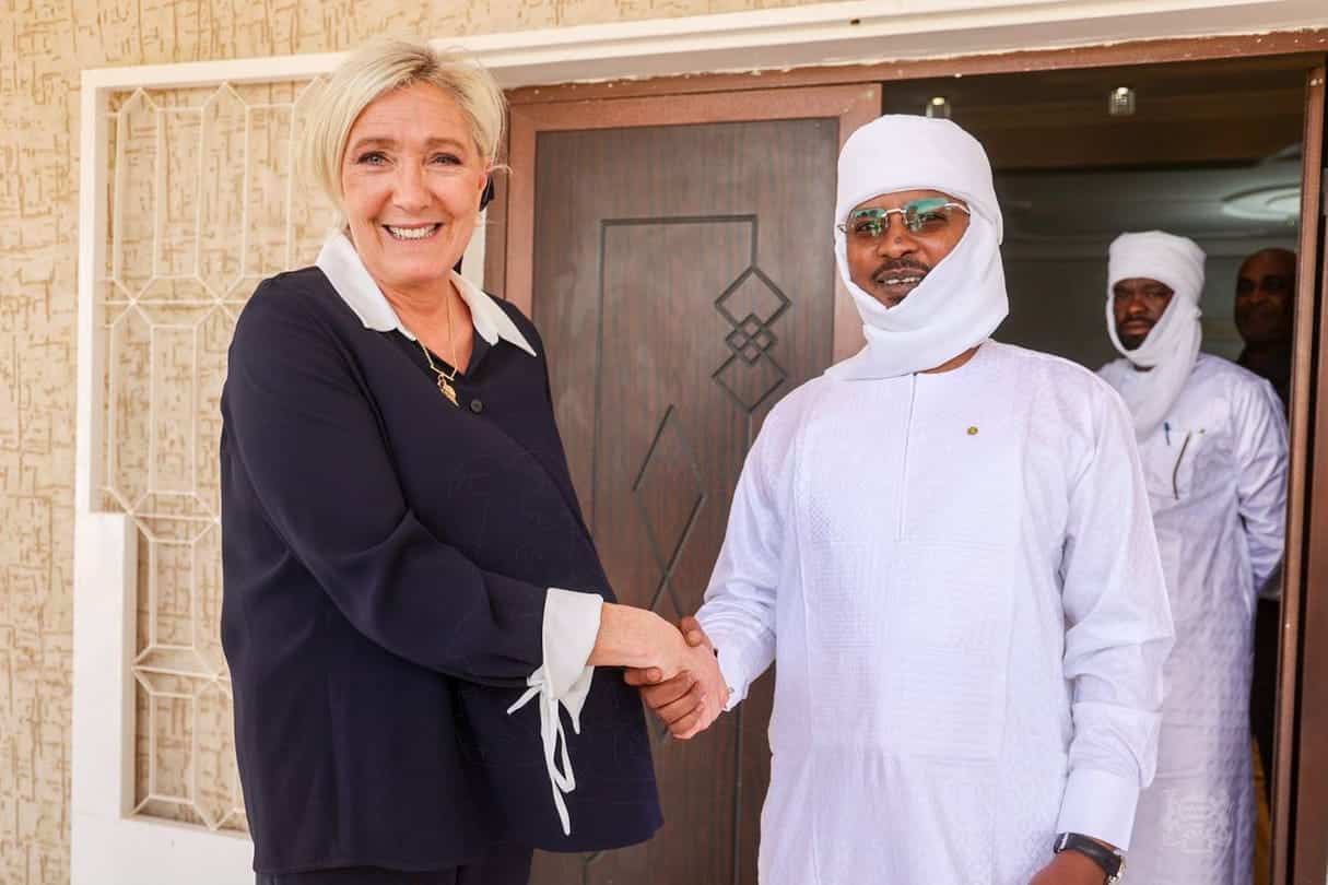 France : Mais que faisait donc Marine Le Pen au Tchad ?