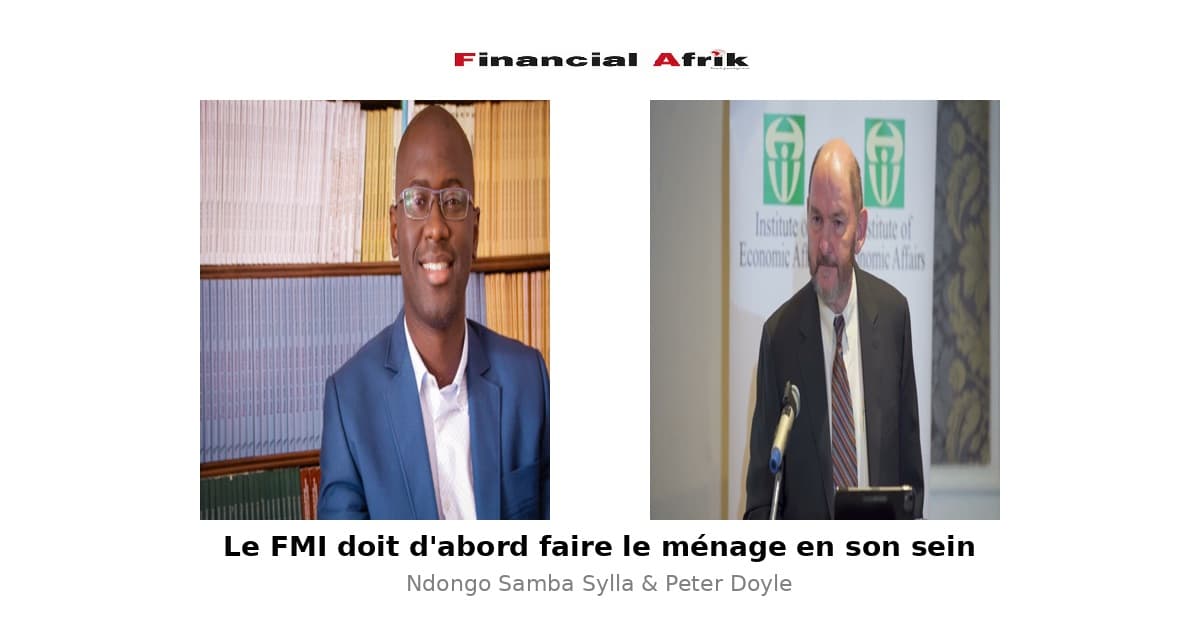 Le FMI doit d&rsquo;abord faire le ménage en son sein