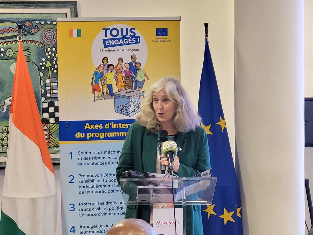 Côte d&rsquo;Ivoire : l&rsquo;Union européenne décaisse 7 millions d&rsquo;euros pour le processus électoral