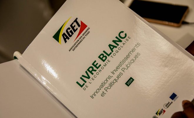 Togo : l’association des grandes entreprises publie son livre blanc sur les «innovations, investissements et politiques publiques»