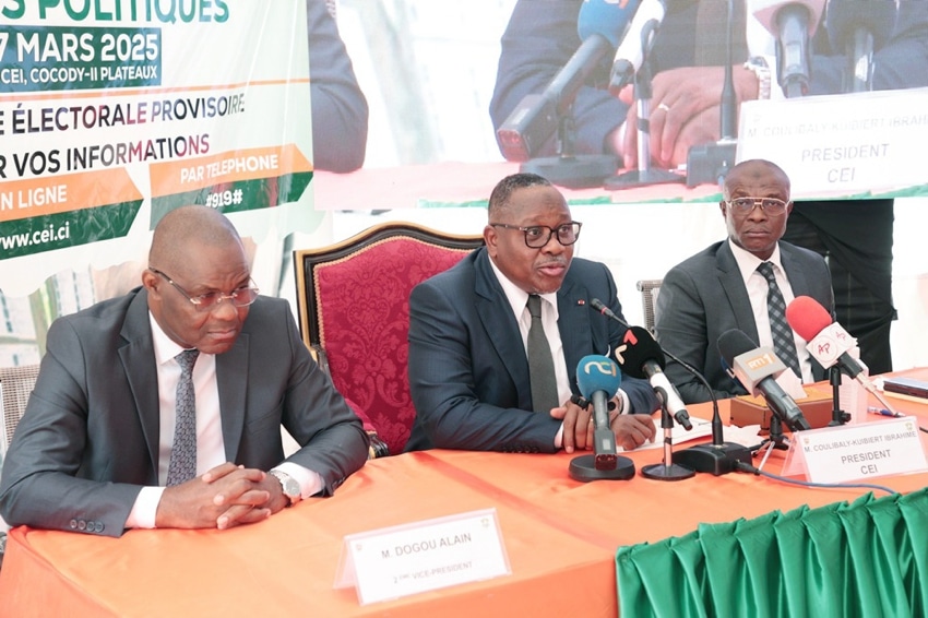 Côte d&rsquo;Ivoire : lancement de la phase de contentieux de la liste électorale