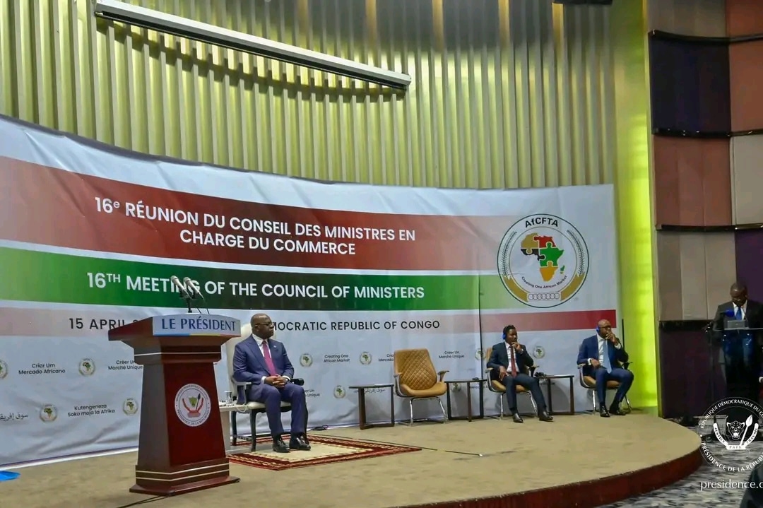 RDC : ouverture de la 16e réunion ministérielle de la ZLECAf à Kinshasa