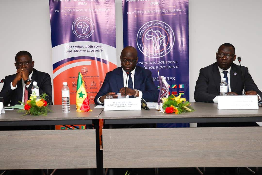 Le Fonds de Solidarité Afrcain (FSA) tient la 32ᵉ session de son  Conseil d’Administration à Dakar, Sénégal